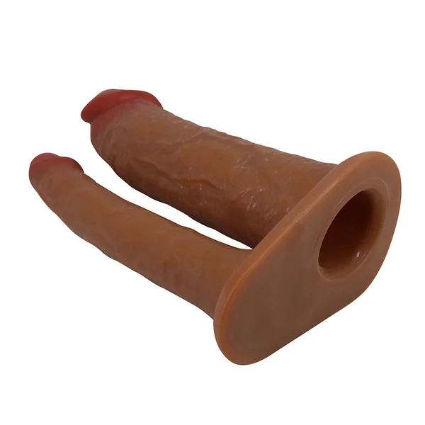 Pretty Love Yairon Realistic Double Penetration Hollow Dildo