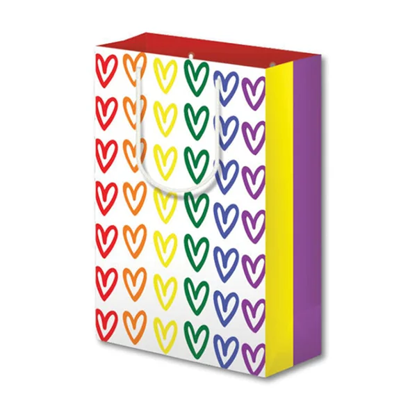 Pride Hearts Gift Bag