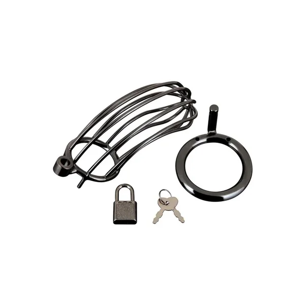 Prisoner Cock Cage – Black