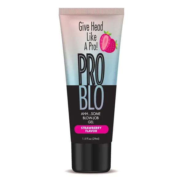 Problo Ahh...some Blow-Job Gel - Strawberry - 1.5 Fl. Oz.