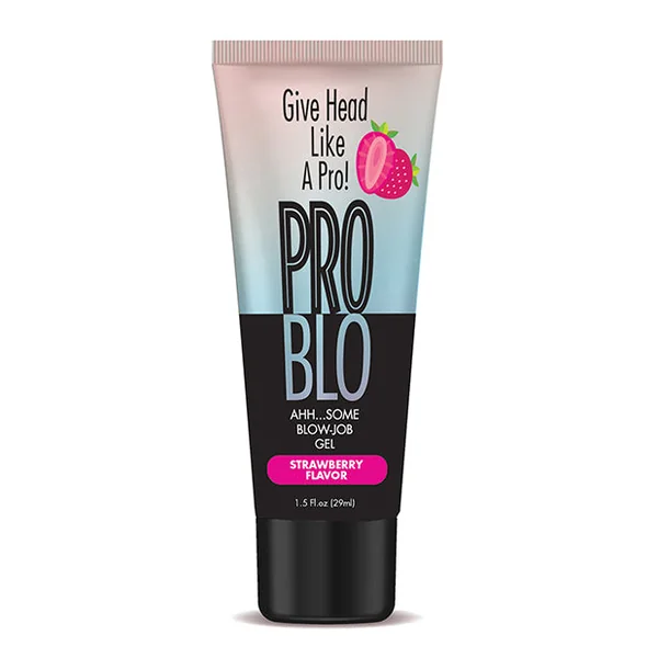 Problo Oral Pleasure Gel - 1.5 Oz Strawberry
