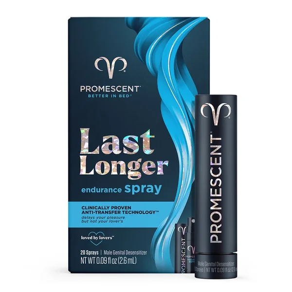 Promescent Climax Control Desensitizer Spray (20 Sprays) 0.09 oz.