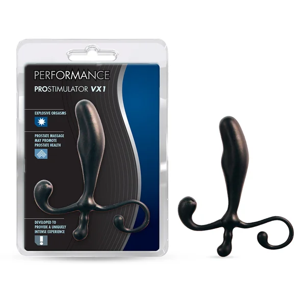 PROSTATE MASSAGER BLACK