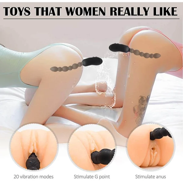 Prostate Stimulator Vibrating Butt Plug For Gay