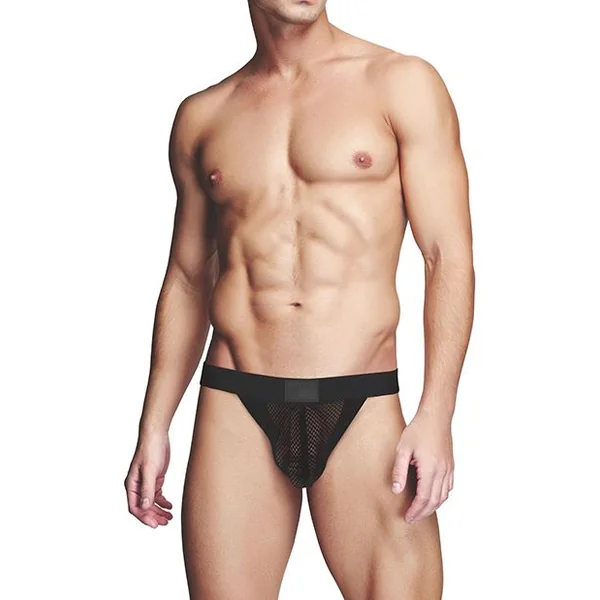 Prowler RED Fishnet Ass-less Jock