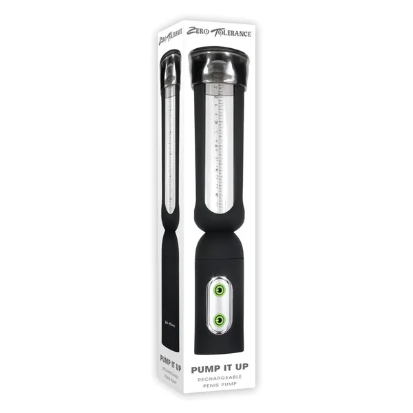 Pump It Up Penis Pump – Black