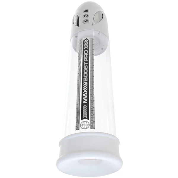 Pump Worx Max Boost Pro Flow Penis Pump in White