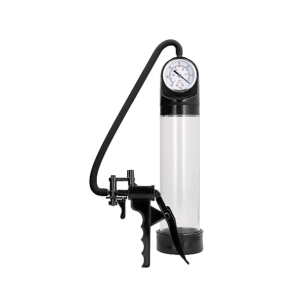 PUMPED ELITE PUMP W/ ADVANCED PSI GAUGE TRANSPARENT