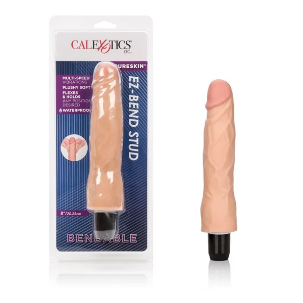 PURESKIN EZ BEND STUD 8IN DONG