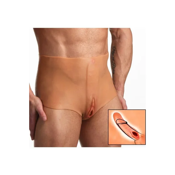 Pussy Panties Silicone Vagina + Ass Panties – Medium