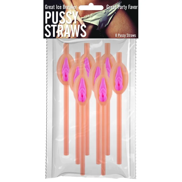 PUSSY STRAWS 8PCS