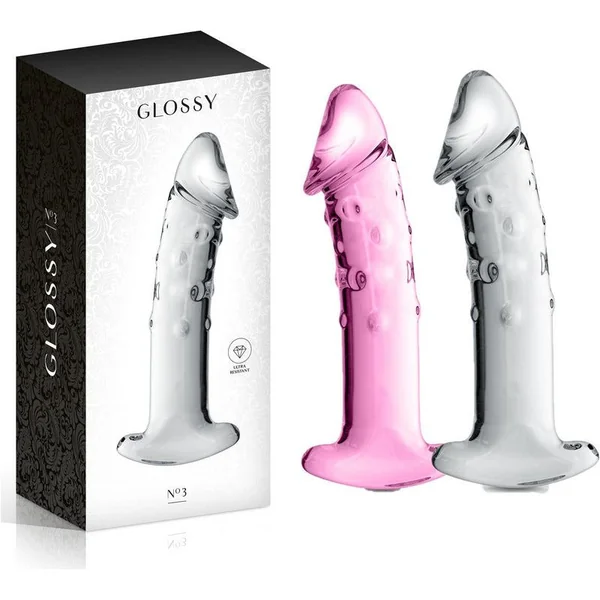 Pyrex Dildo - Glossy - Three