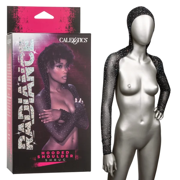 RADIANCE HOODED SHOULDER SHRUG