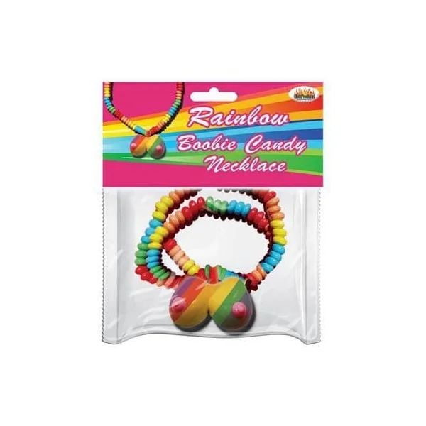 Rainbow Boobie Candy Necklace