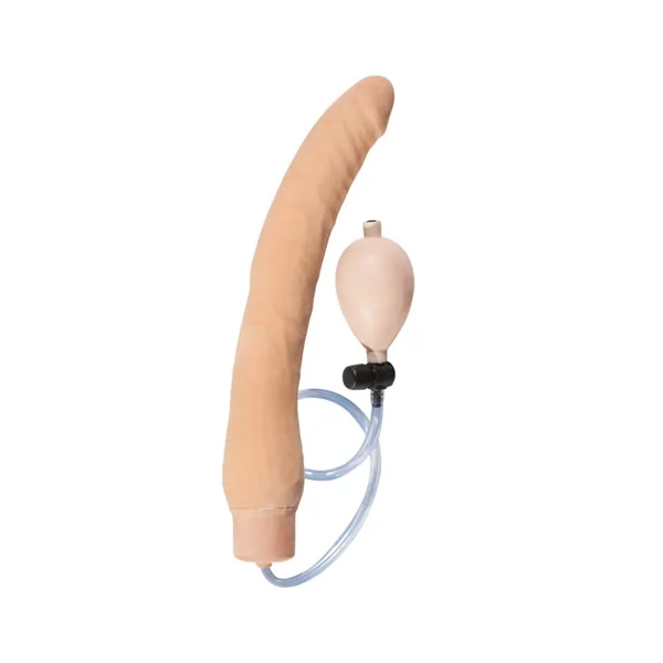 Ram 12-Inch Inflatable Dong - Flesh