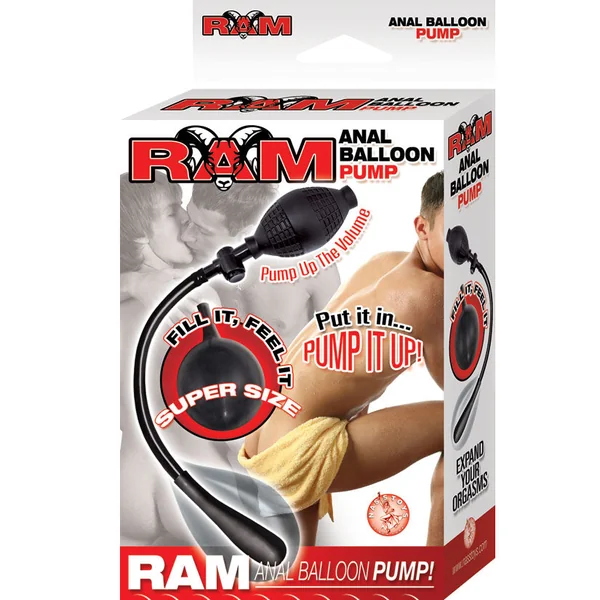 Ram Anal Balloon Pump - Black