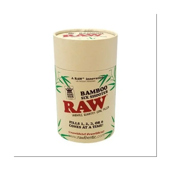 Raw Bamboo Six Shooter Cone Filler 1/14