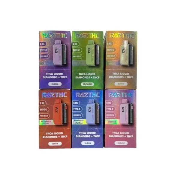 Raz THCA Liquid Diamonds + THCP Strawberry Cough