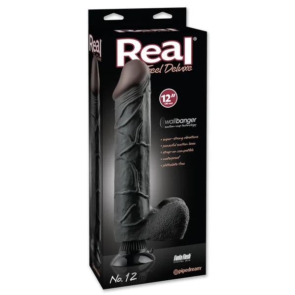 REAL FEEL DELUXE #12 BLACK 12IN