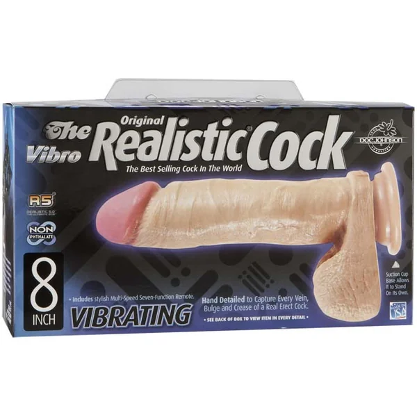 REALISTIC COCK-8IN VIB BX