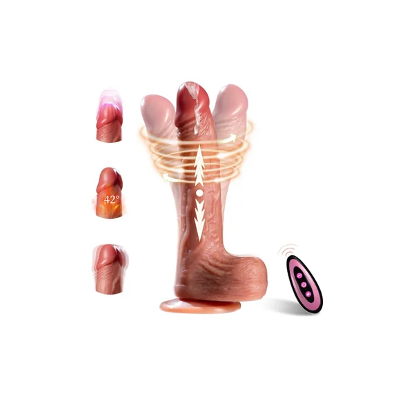 Realistic Dildo W/ Remote Control - #001