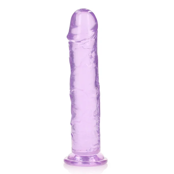 RealRock Crystal Clear 11" Jelly Dildo With Suction Cup