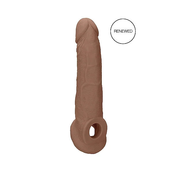 REALROCK PENIS SLEEVE 9IN TAN