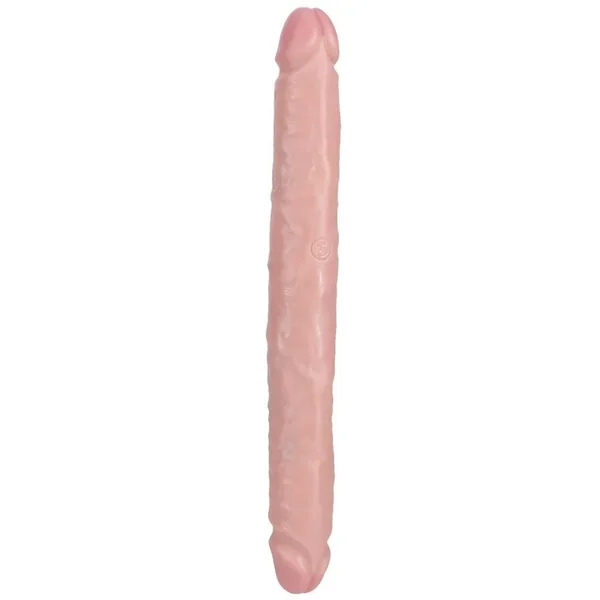 RealRock Realistic Skin Slim Double Ended Dong 12in – Vanilla