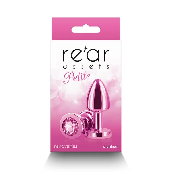 Rear Assets Petite Aluminum Anal Plug Small by NS Novelties