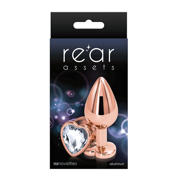 Rear Assets Rose Gold Heart Medium -