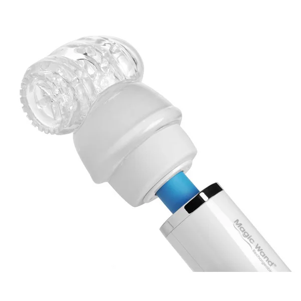 Rechargeable Magic Wand w/ Vibra Cup Attachment
