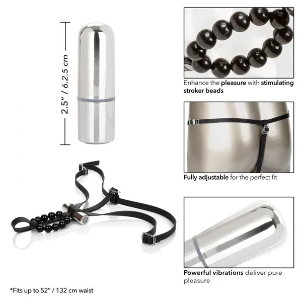 Rechargeable Silicone Lovers Thong Vibrating Panties Waterproof