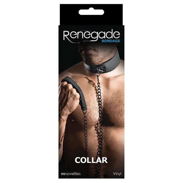 Renegade Bondage Collar - Black