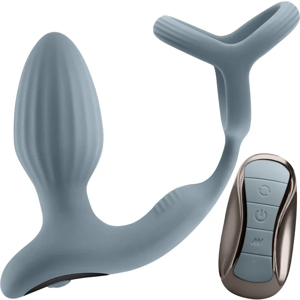 Renegade Pinnacle Rechargeable Silicone Prostate Stimulator With Remote