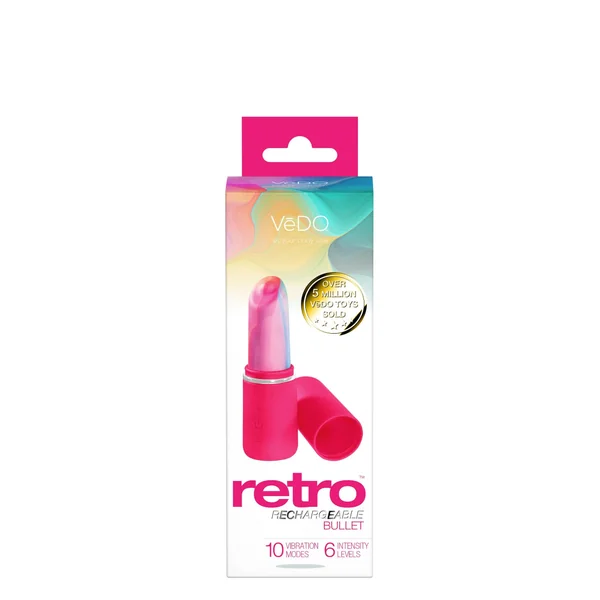 Retro Rechargeable Bullet - Pink