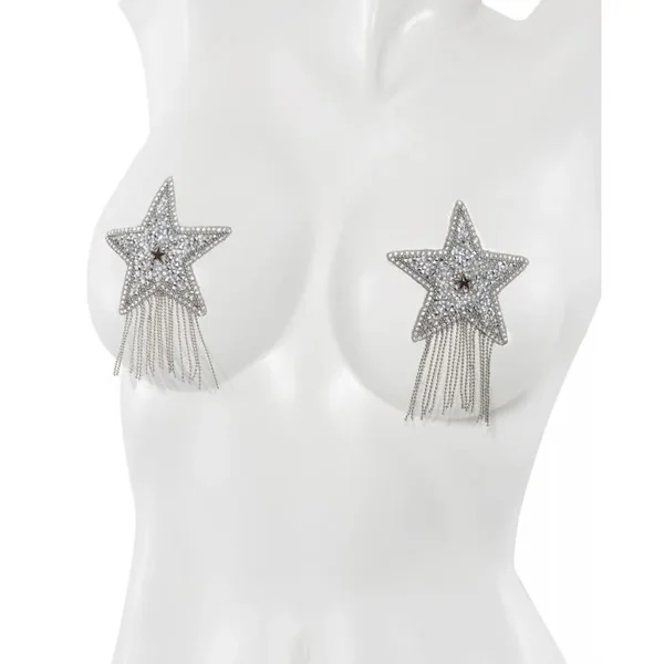 Rhinestone Star Fringe Pasties