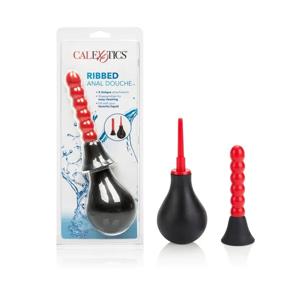 Ribbed Anal Douche by Cal Exotics