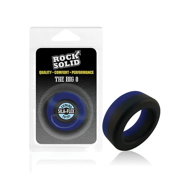 Rock Solid Big O Ring - Black-blue