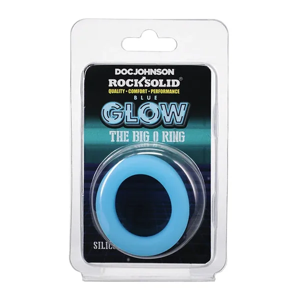 Rock Solid Glow in the Dark Big O Ring – Blue