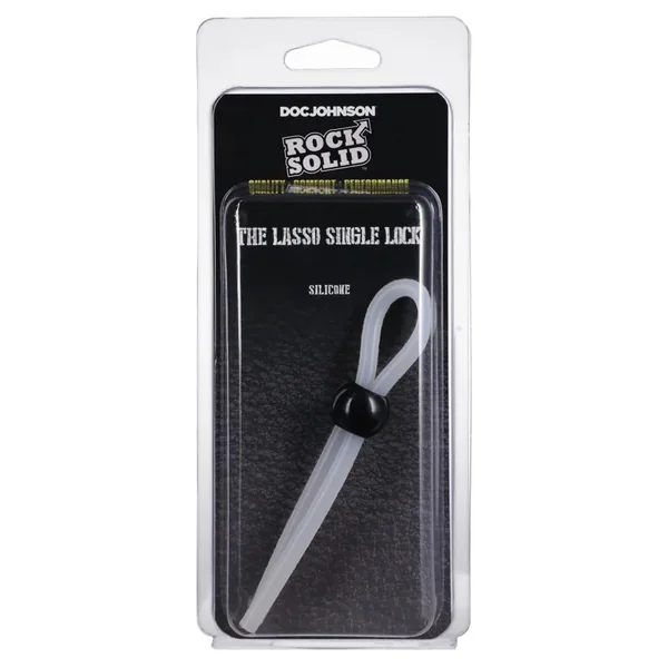 ROCK SOLID LASSO SINGLE LOCK TRANSLUCENT