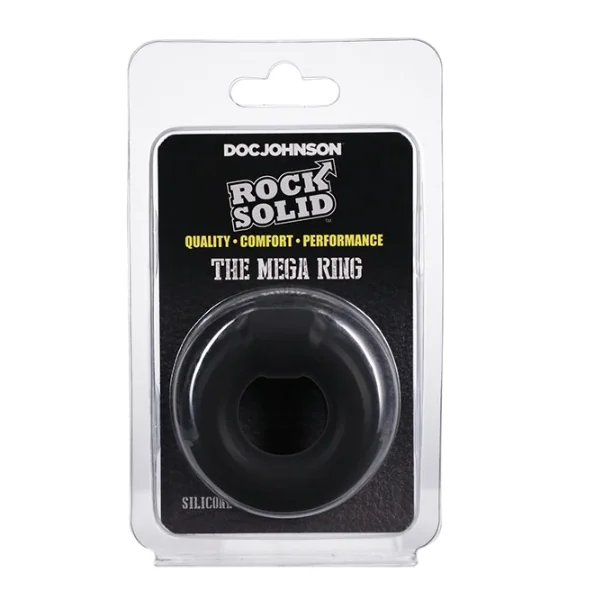 ROCK SOLID MEGA RING BLACK