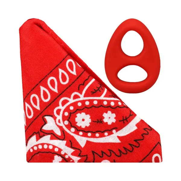 Rock Solid The Code Silicone C-Ring with Bandana