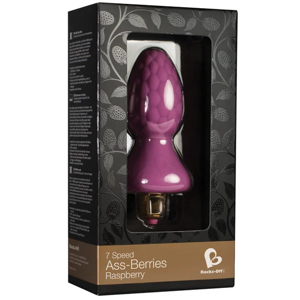 Rocks Off Ass Berries - 7 Speed Raspberry
