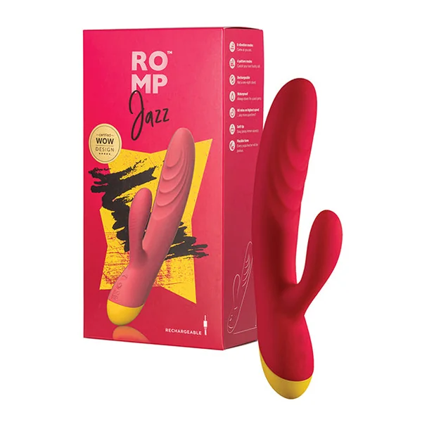 Romp Jazz Rabbit Vibrator - Berry