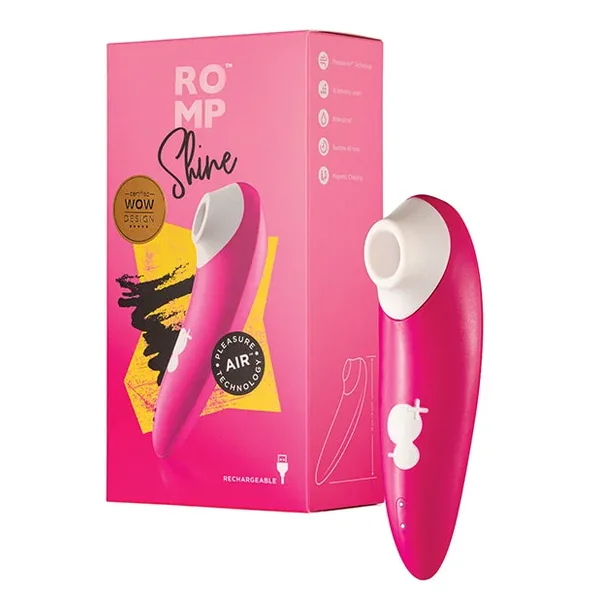 ROMP Shine Clitoral Vibrator – Pink