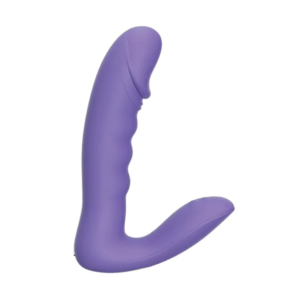 Rora Pressure Sensing App Controlled Rotating G-Spot Vibrator & Clitoral Stimulator - Lavender