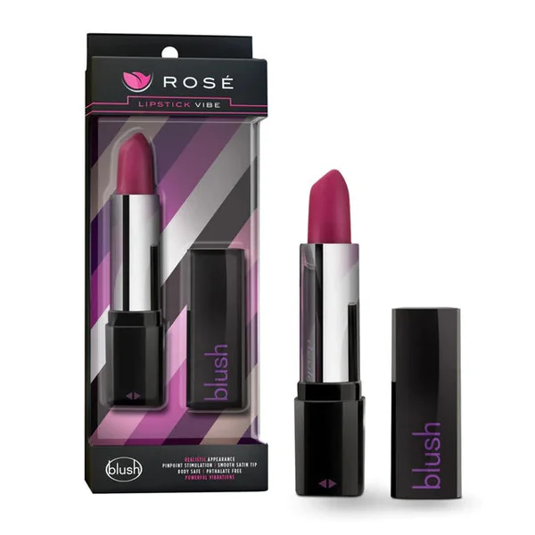 Rose Lipstick Vibrator by Blush