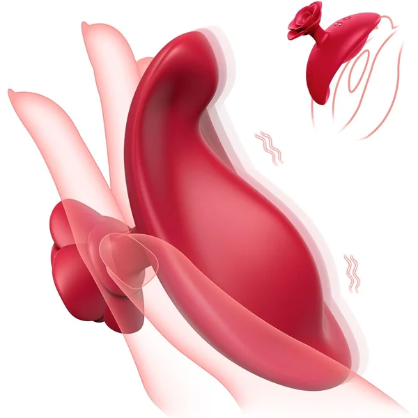 Rose Mini Bullet Finger Vibrators For Nipple Clitoral Stimulation