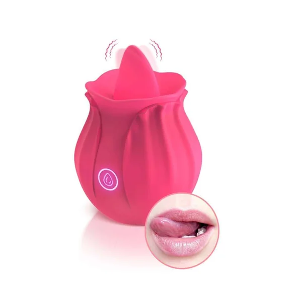 Rose Shape Vagina Licker