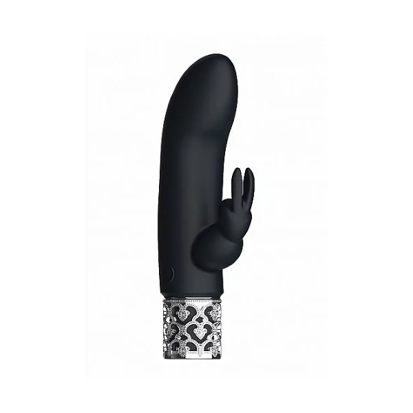 Royal Gems Dazzling Powerful Rabbit 10 Speed Vibrator Black